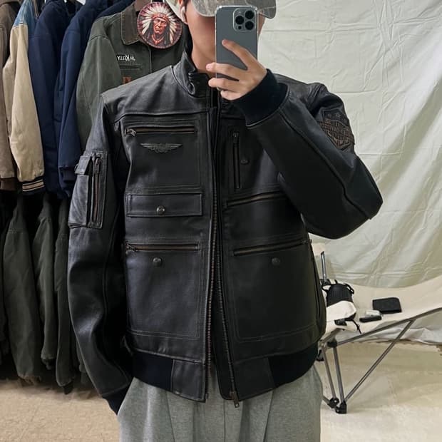 할리데이비슨 가죽자켓 라이더자켓