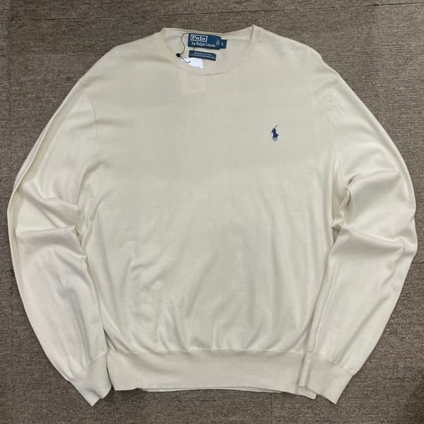 (L) POLO 폴로 랄프로렌 피마코튼 니트
