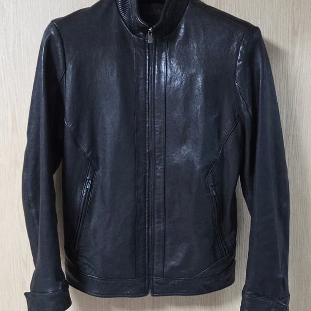 (착샷) 지오지아 양가죽 자켓