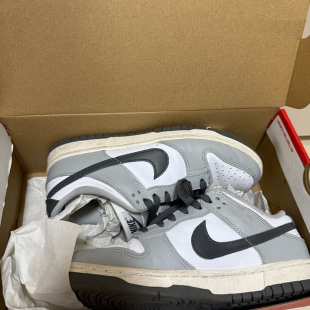 나이키 덩크 로우 스모크 그레이 245