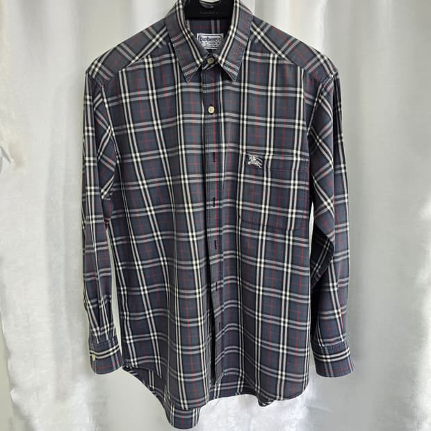 버버리 클래식 체크 긴팔 셔츠 (1691)