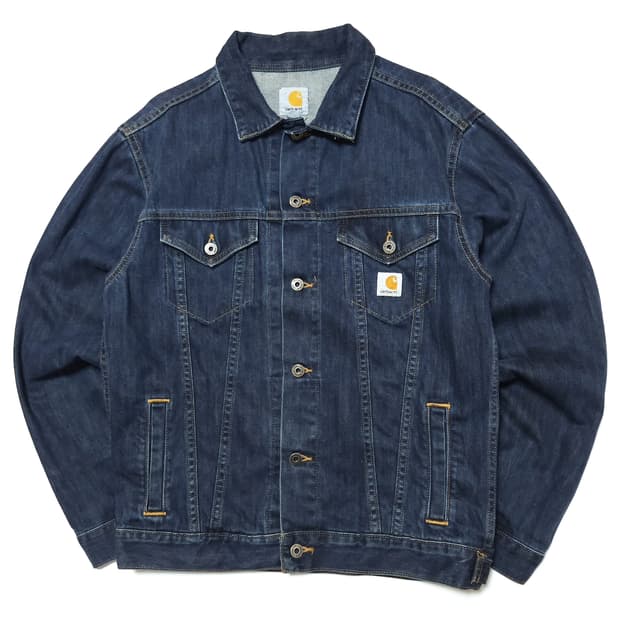 칼하트 J291 데님 트러커 워크 자켓