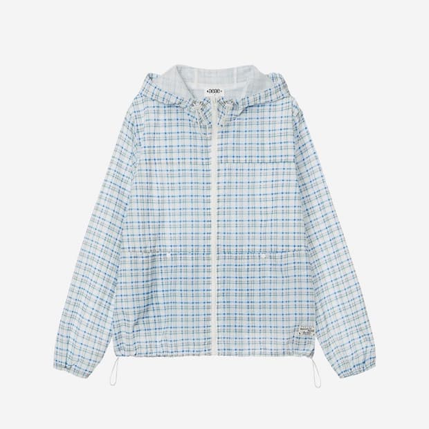 aeae check hood jumper