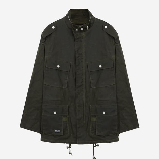 베이컨트아카이브 waxed field jacket 필드 자켓 카키