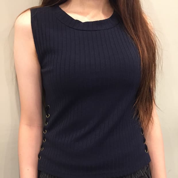 D.i.a Side Lace-Up Sleeveless Top