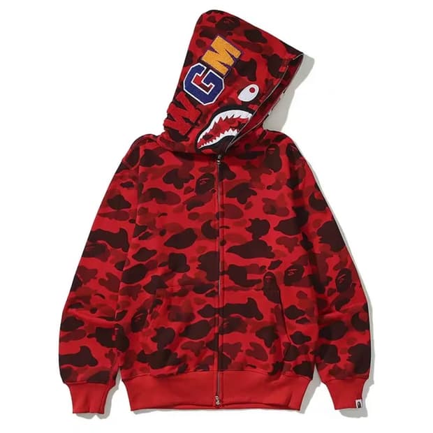 베이프 샤크후드 적계 xl 새상품