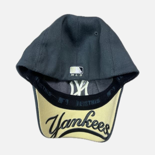 MLB 카키색 빈티지 모자