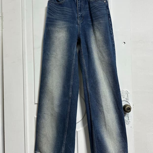 세터 브루클린 뉴트로 와이드 데님 팬츠