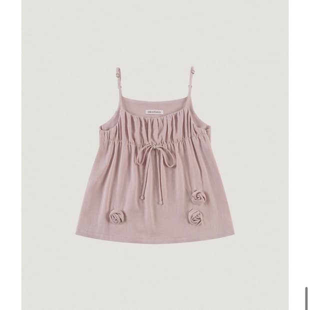 아우어노스텔지아 Rose Vine Sleeveless Blouse