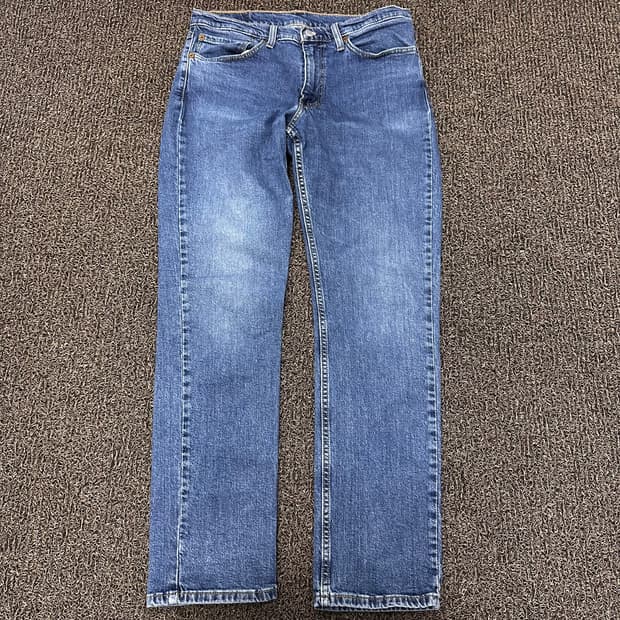 리바이스 511 진청 데님 청바지 팬츠 34인치