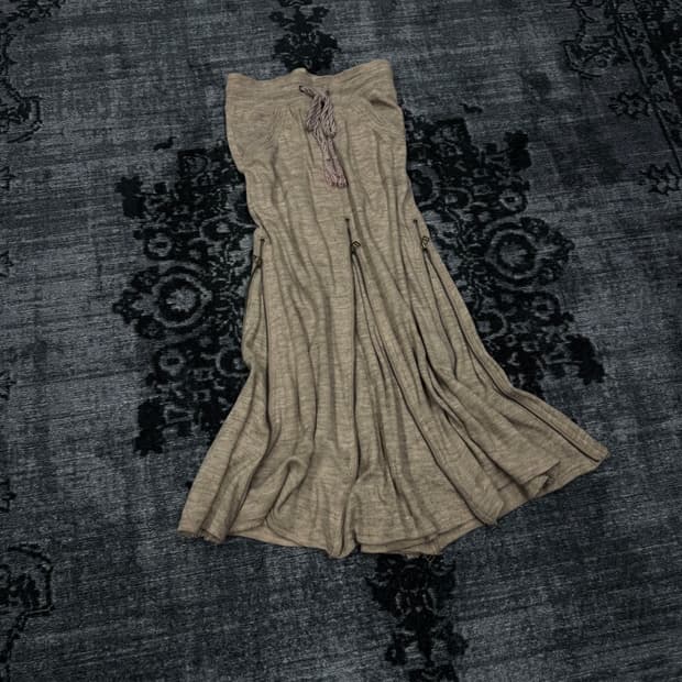 Goa 00s archive parachute long skirt