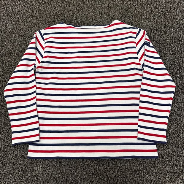 SAINT JAMES 세인트제임스 여성 스트라이프 긴팔티셔츠 2XS 