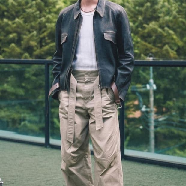 렉토 변우석 팬츠 m사이즈