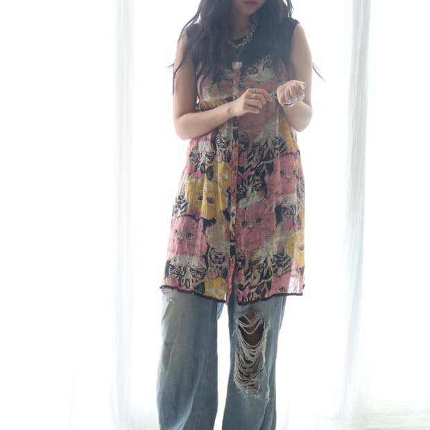 [Hysteric Glamour] Cat Printing Dress