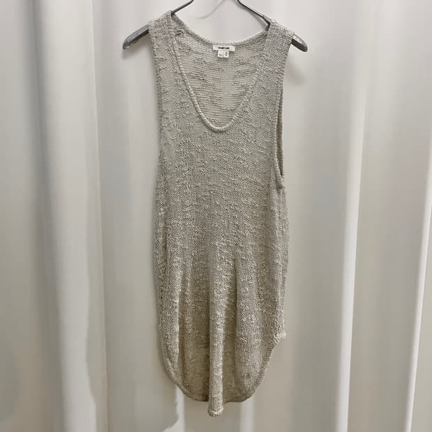 Helmut Lang silk sleeveless