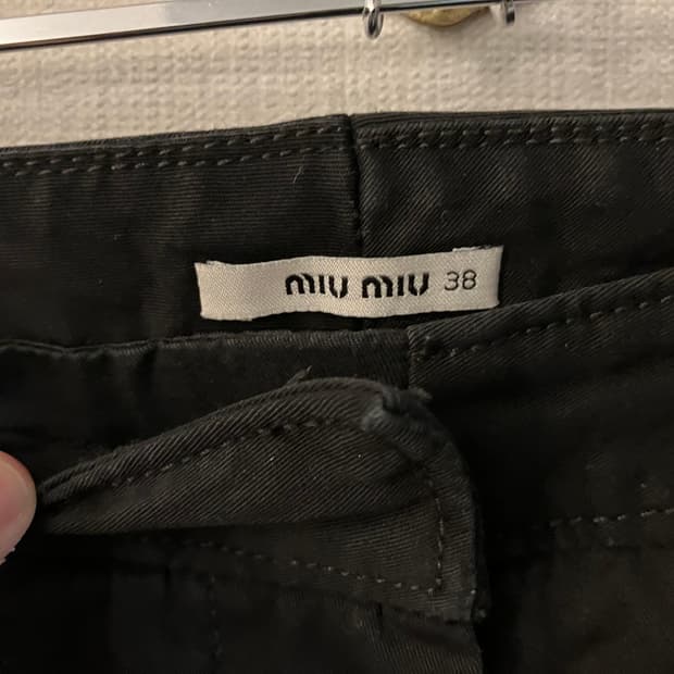 미우미우 팬츠