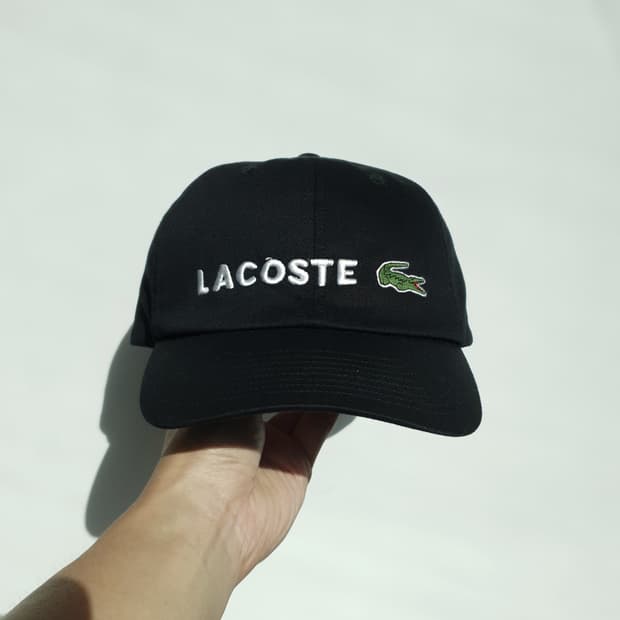 LACOSTE 6pannel cap