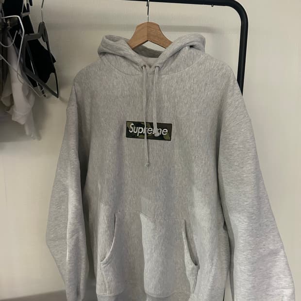 슈프림 박스로고 후디 카모 L 사이즈