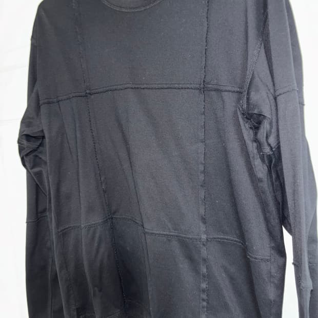 Issey Miyake SS2008 Raw Edge Black 
