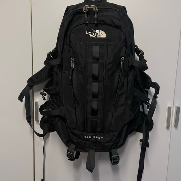 노스페이스 빅샷 백팩 블랙 30L