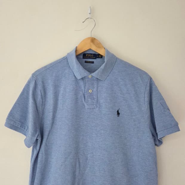 폴로랄프로렌 보카시 블루 반팔카라티(100사이즈)