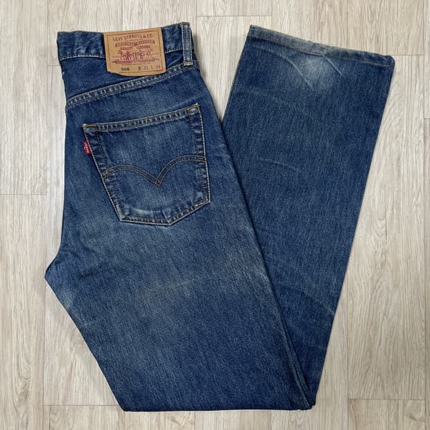 31) 90's 리바이스 재팬 508 워싱 데님팬츠(RRL&LVC&폴로)