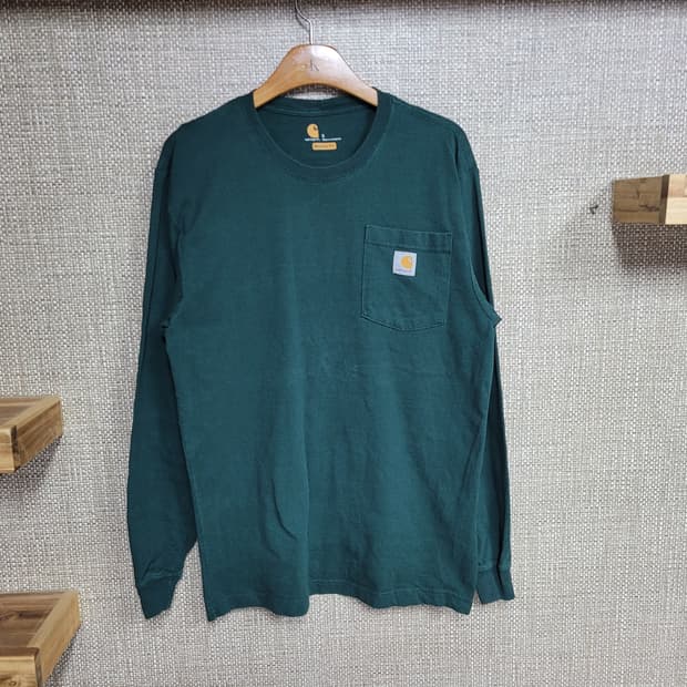 S 95사이즈 칼하트 포켓 긴팔 티셔츠 아메카지 빈티지 