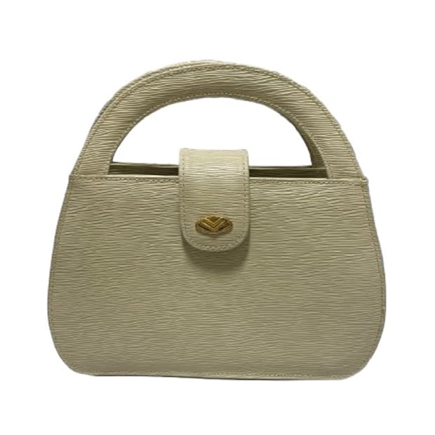 빈티지 아이보리 토트백