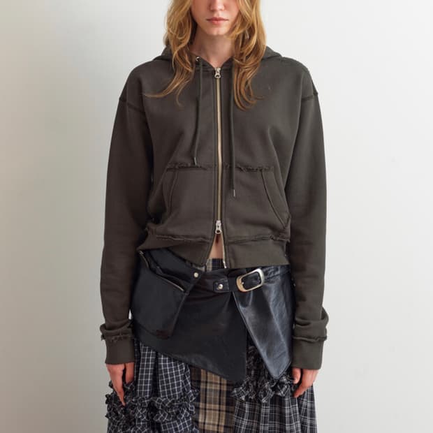 아옵트 후드집업