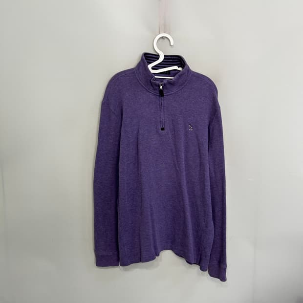 헤지스 남성 니트 반집업 110