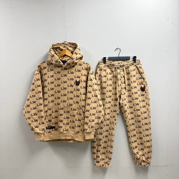 남성 95 M / 라이프워크 id그램 후드티 + 조거팬츠 세트 