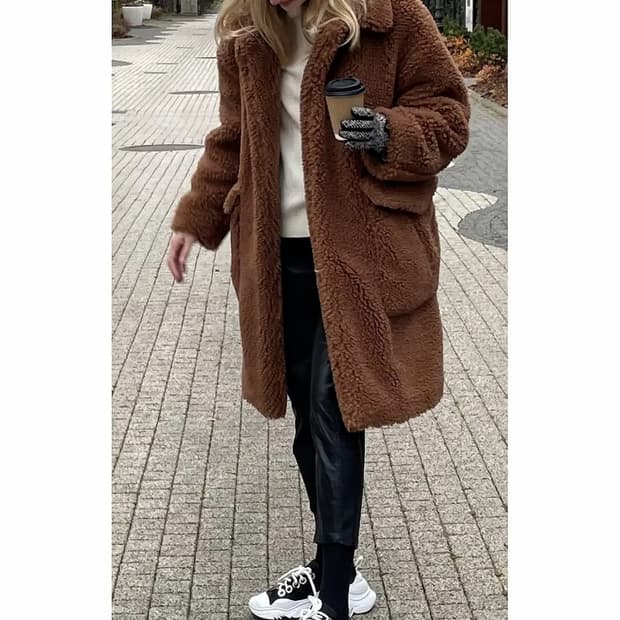 누메로 벤투노 N21 테디 코트