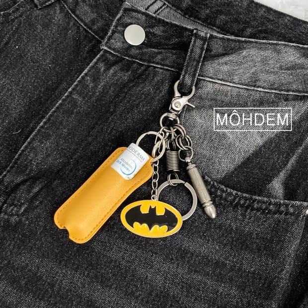 [Unisex] 베트맨 립밤 키링 열쇠고리