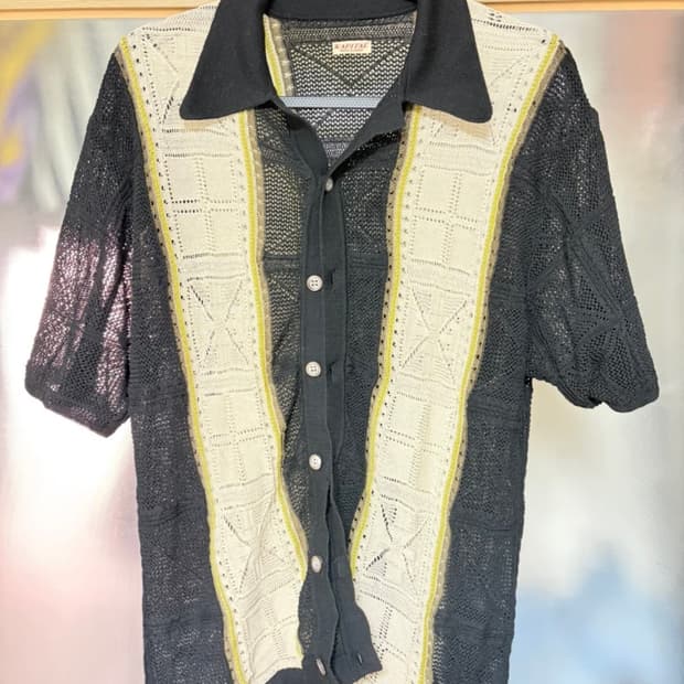 KAPITAL 크로셰 니트 셔츠