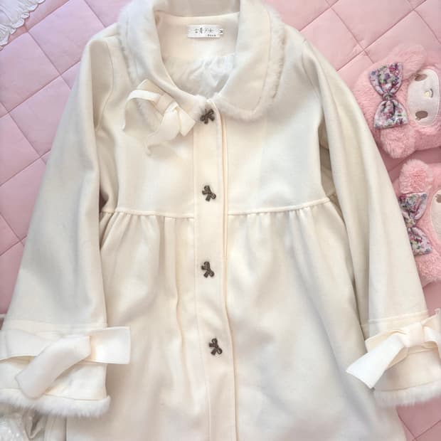 라떼갸루 히메갸루 중브 로리타 리본 원피스 코트 리즈리사 엑시즈팜 잉그니