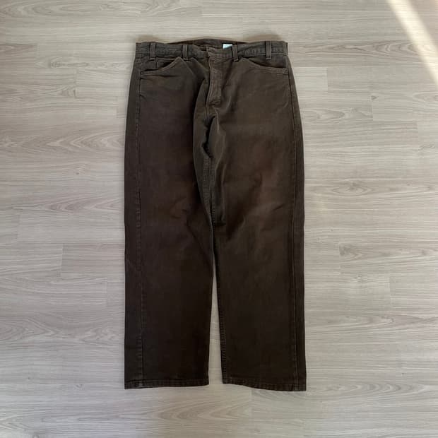 [38X30] 90s 빈티지 리바이스 565 브라운 made in usa