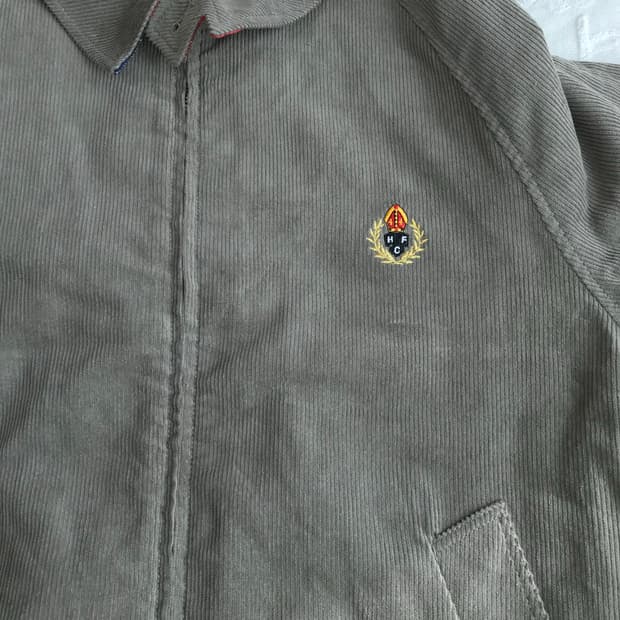 헤리티지플로스 코듀로이 블루종 S 카키