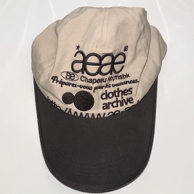 aeae 에이이에이이 모자 차콜 모카