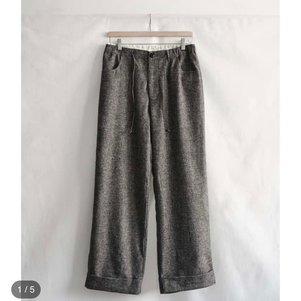 씨솔트 울 파자마팬츠 그레이3