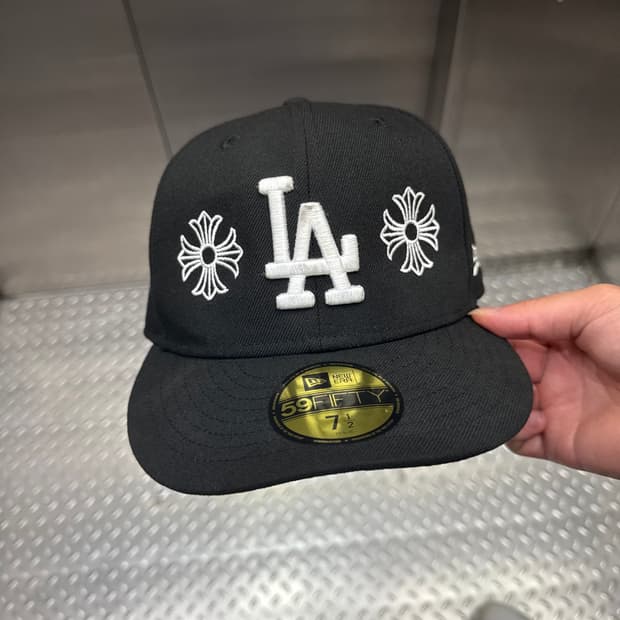 뉴에라 59FIFTY LA 크롬하츠 스타일 커스텀