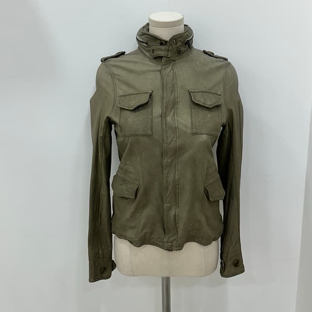 시시 가죽 자켓