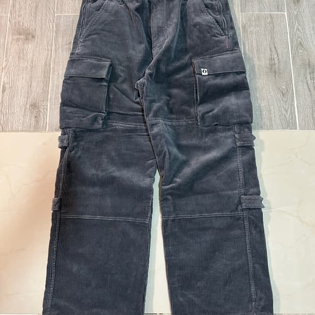 슈프림 굿이너프 코듀로이 팬츠 그레이 34