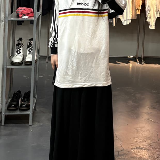 아디다스 올드스쿨 독일 삼선 롱슬리브 유니폼 A3780