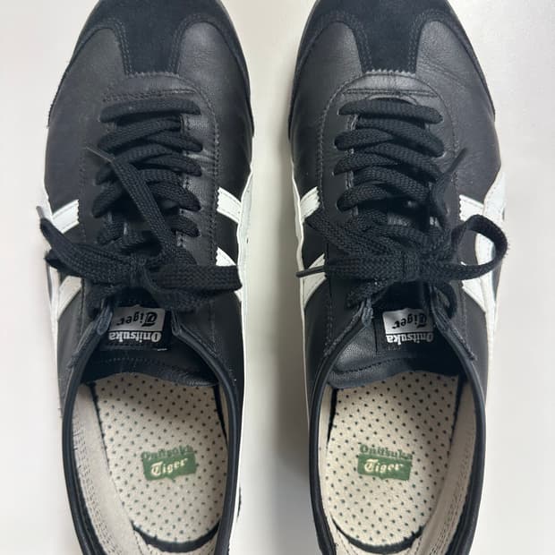 오니츠카 타이거 멕시코 66 블랙 화이트 290