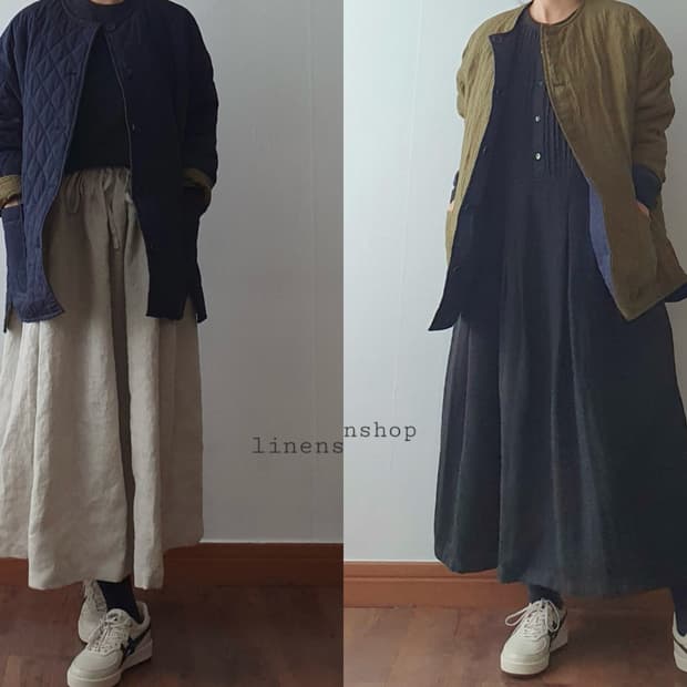linenshop 리넨샵 양면 자켓