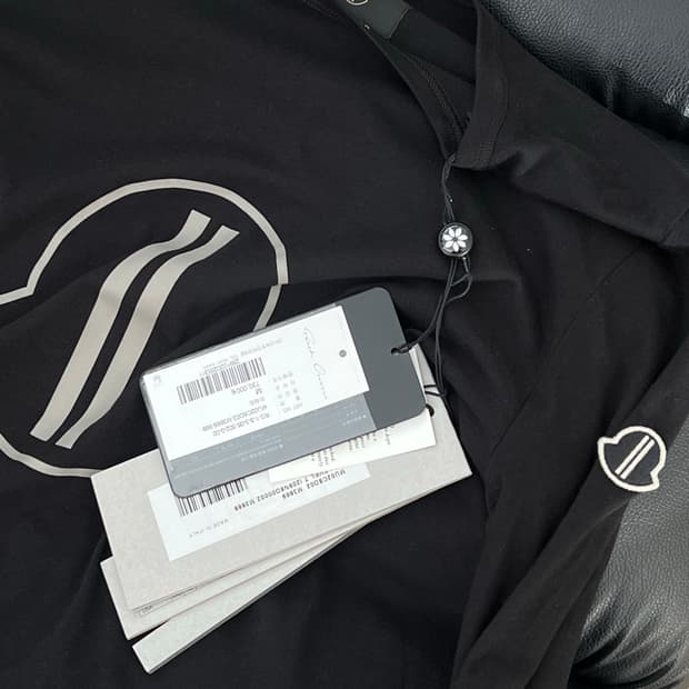 릭오웬스 몽클레어 롱슬리브(미착용 새상품)