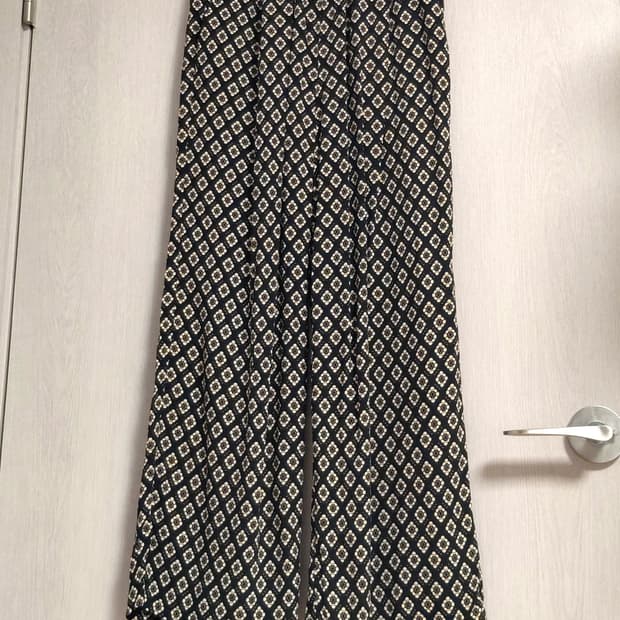 빈티지패턴 팬츠