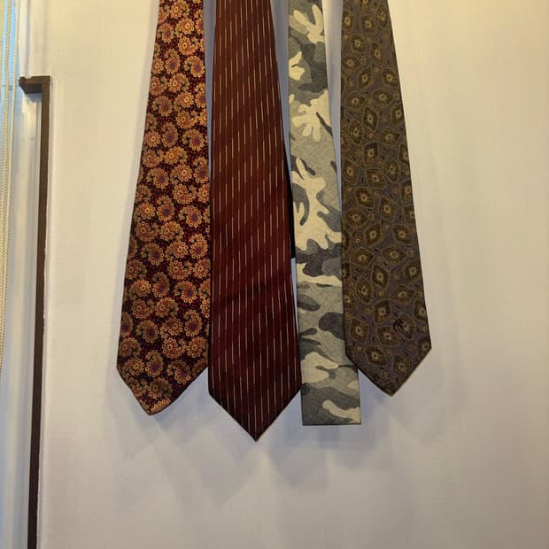 Vintage Patterned Ties