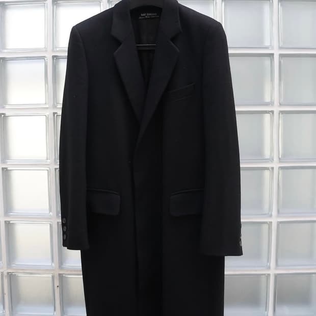 raf simons 99aw wool coat