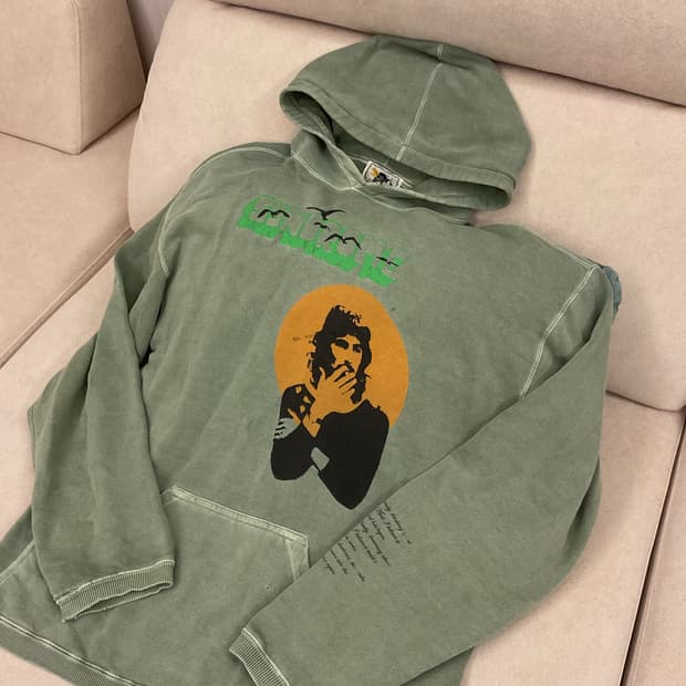 made in usa dameged vintage hoodie